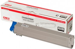 OKI C9600 / C9650 / C9800 / C9850 / C9800MFP / C9850MFP / C9800GA / C9800GA MFP Black toner Черный тонер-картридж (42918916, 42918964), (15K)