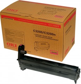 OKI C3200 / C3200n Magenta drum Розовый фотобарабан (драм-картридж) (42126663), (14K)