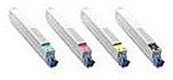 OKI C9600 / C9650 / C9800 / C9850 / C9800MFP / C9850MFP / C9800GA / C9800GA MFP Комплект цветных тонер-картриджей (43112702), (15Kx4)
