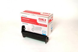 OKI C5800 / C5900 / C5550 MFP Cyan drum Голубой фотобарабан (драм-картридж) (43381723), (20K)