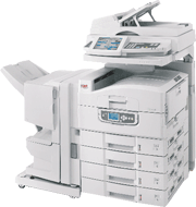 Цветной лазерный принтер OKI C9800 с финишером