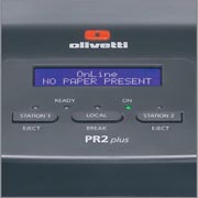 Olivetti PR2 PLUS: удобный алфавитно-цифрой дисплей 2 строчки x 16 символов