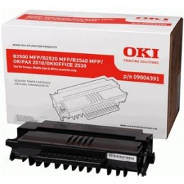 OKI B2500 MFP / B2520 MFP / B2540 MFP Black toner Черный тонер-картридж повышенной емкости (09004391), (4K)