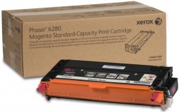 Xerox Phaser 6280 Standard Capacity Magenta Print Cartridge Розовый тонер-картридж (106R01389), (2,2K)
