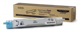 Xerox Phaser 6350 High Capacity Cyan Toner Cartridge Голубой тонер-картридж повышенной емкости (106R01144), (10K)