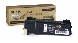 Xerox Phaser 6125N Black Toner Cartridge Черный тонер-картридж (106R01334), (2K)