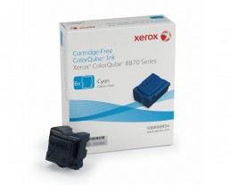 Xerox ColorQube 8870 Cyan Ink Cartridge (6 sticks) Голубой твердочернильный картридж