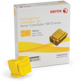 Xerox ColorQube 8870 Yellow Ink Cartridge (6 sticks) Желтый твердочернильный картридж