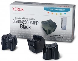 Xerox Phaser 8560N / 8560MFP Black Ink Cartridge (3 sticks) Черный твердочернильный картридж