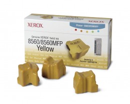 Xerox Phaser 8560N / 8560MFP Yellow Ink Cartridge (3 sticks) Желтый твердочернильный картридж