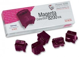 Xerox Phaser 8200 Magenta ColorStix ink sticks (5 sticks) Розовый твердочернильный картридж