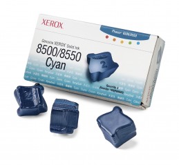 Xerox Phaser 8500 / 8550 Cyan Ink Cartridge (3 sticks) Голубой твердочернильный картридж