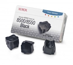 Xerox Phaser 8500 / 8550 Black Ink Cartridge (3 sticks) Черный твердочернильный картридж