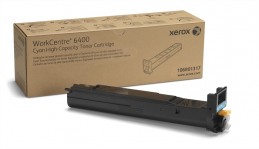 Xerox WorkCentre 6400 High Capacity Cyan Toner Cartridge Голубой тонер-картридж повышенной емкости (106R01317), (14K)