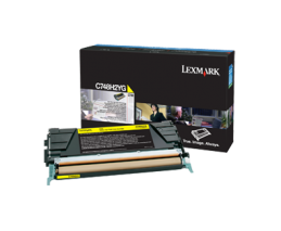Lexmark C748e / C748de / C748dte Yellow High Yield Toner Cartridge Желтый Картридж с тонером высокой емкости (C748H2YG), (10K)