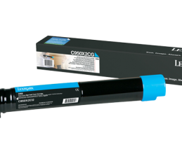 Lexmark C950de Cyan Extra High Yield Toner Cartridge Голубой Картридж с тонером сверхвысокой емкости (C950X2CG), (22K)