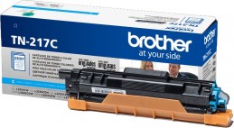 Brother HL-L3230CDW / DCP-L3550CDW / MFC-L3770CDW Cyan toner Голубой тонер-картридж повышенной емкости (TN-217C), (2,3K)